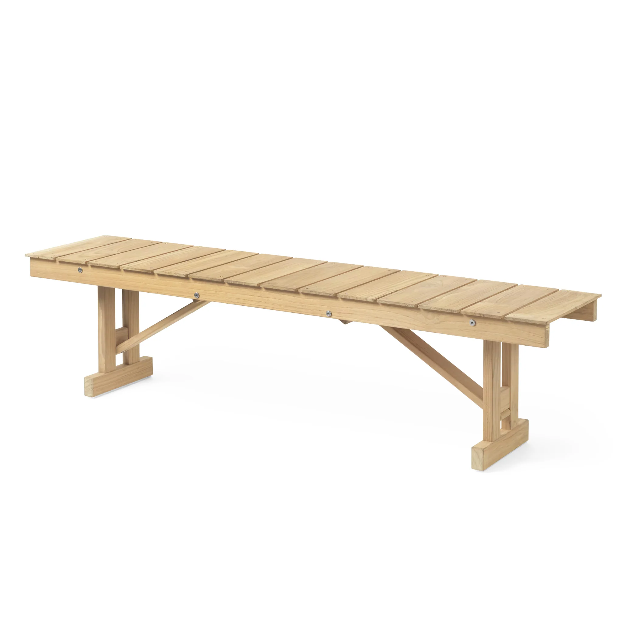 BM1871 Outdoor Folding Bench by Børge Mogensen - Image 2