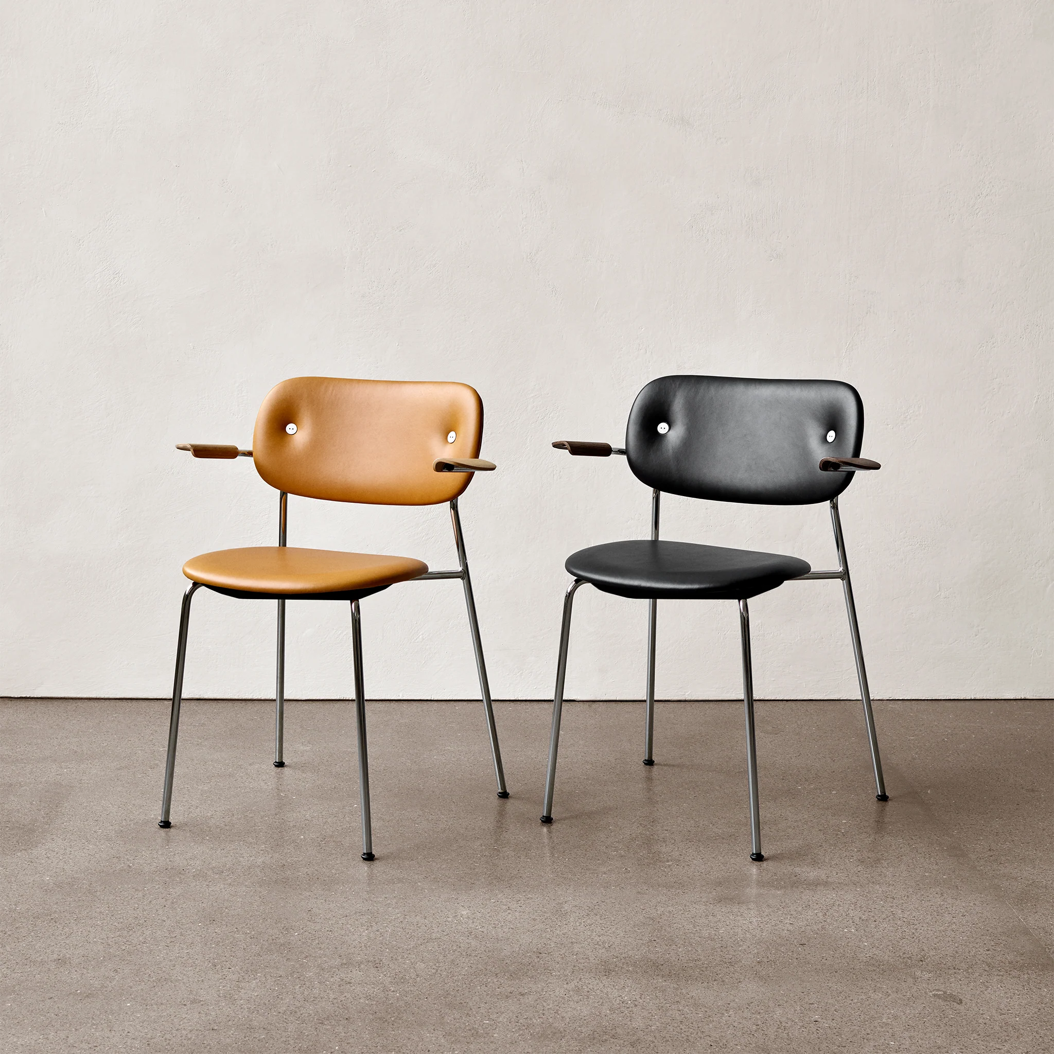 Co Chair, Fully Upholstered With Armrests - Image 7