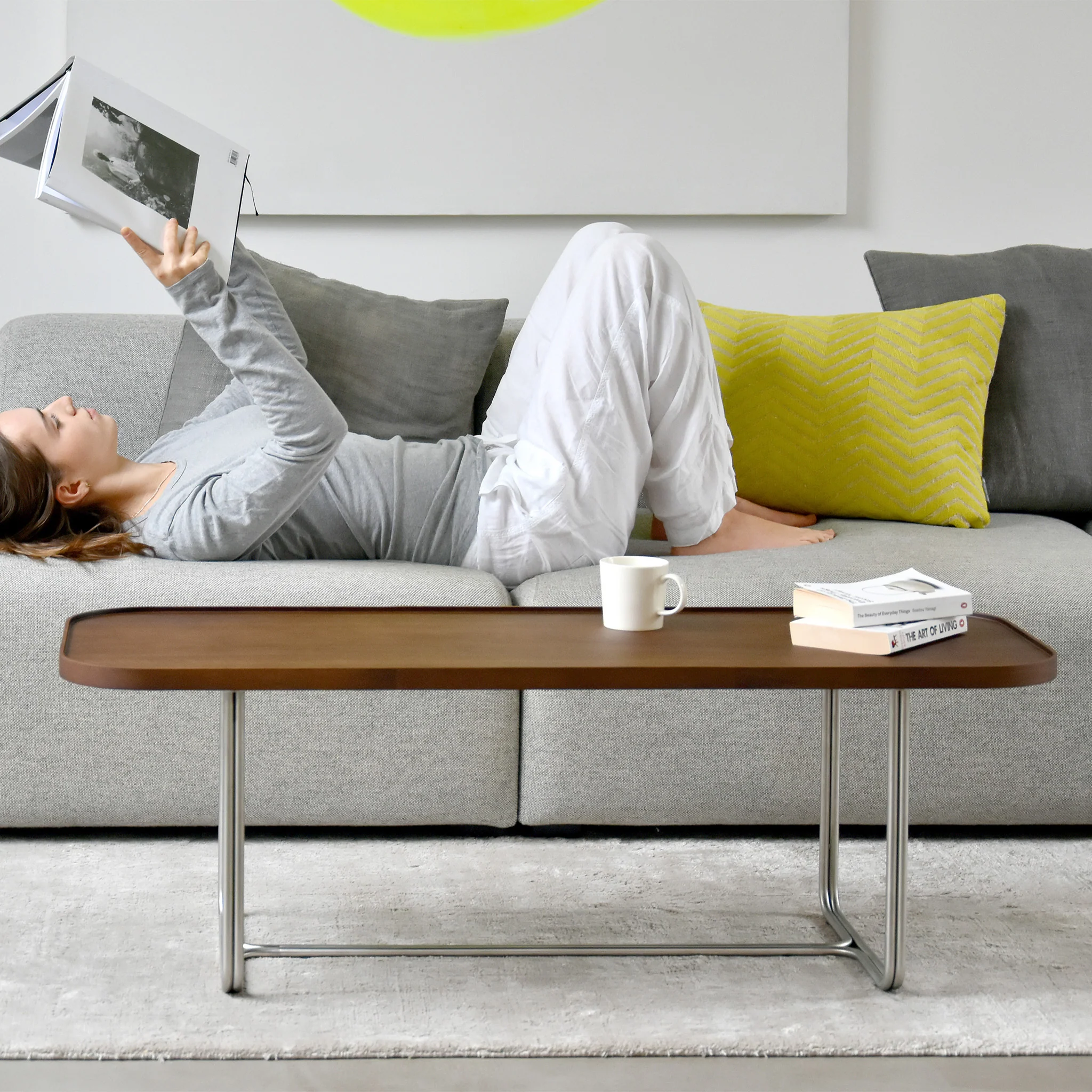 DT114 Rectangular Coffee Table by Wireworks - Image 3