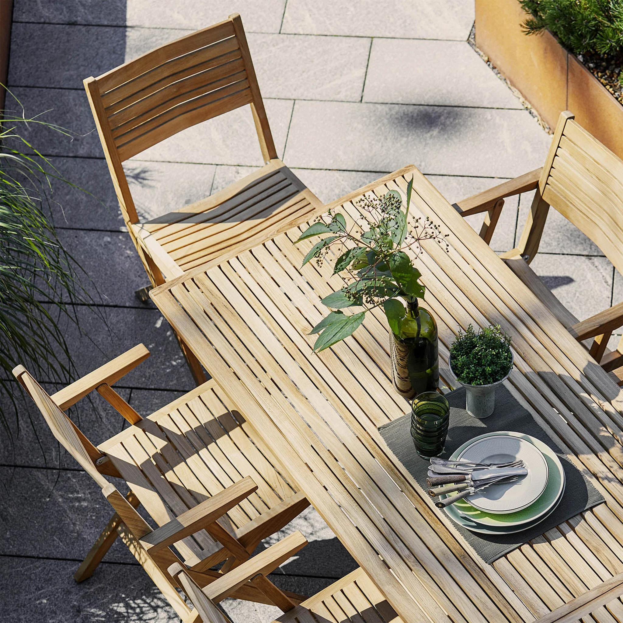Flip Folding Chair By Cane-line - Image 3