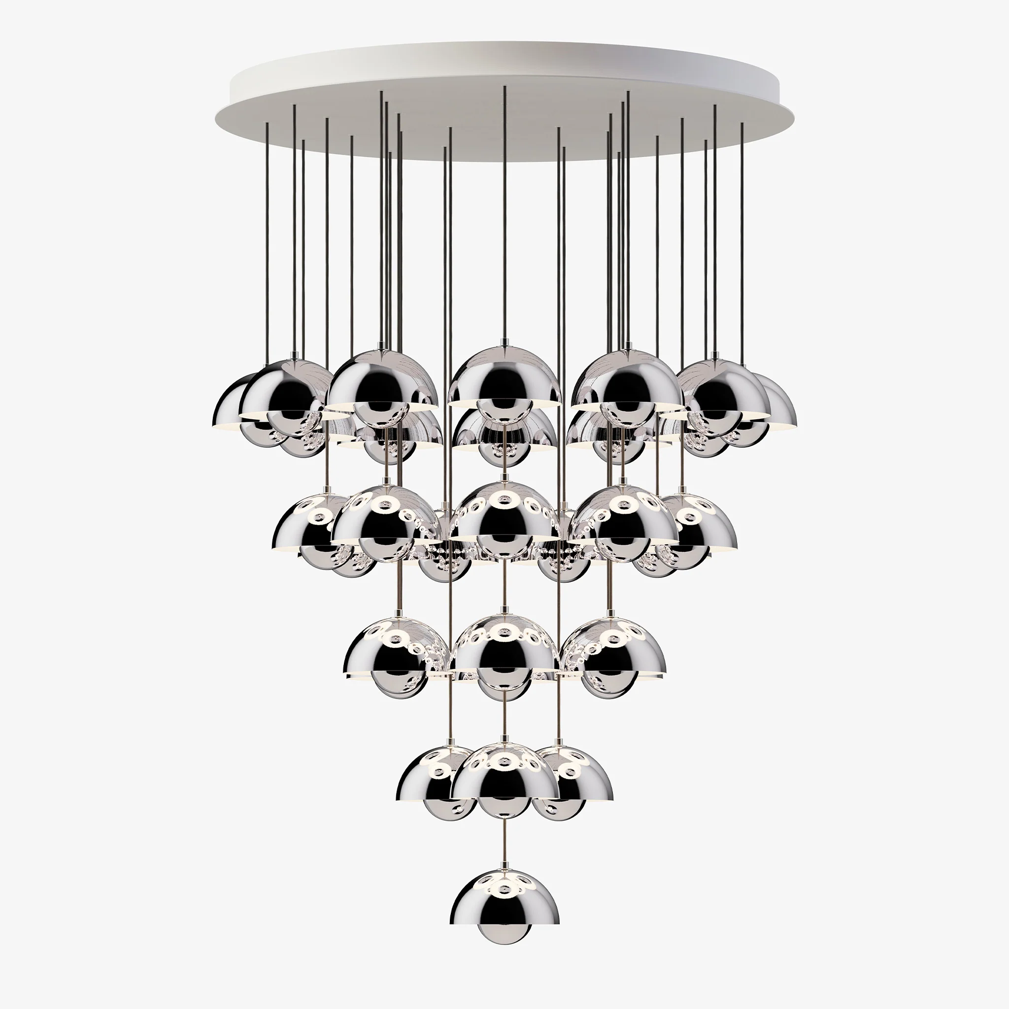 Flowerpot VP10 Chandelier Canopy by &Tradition - Image 8