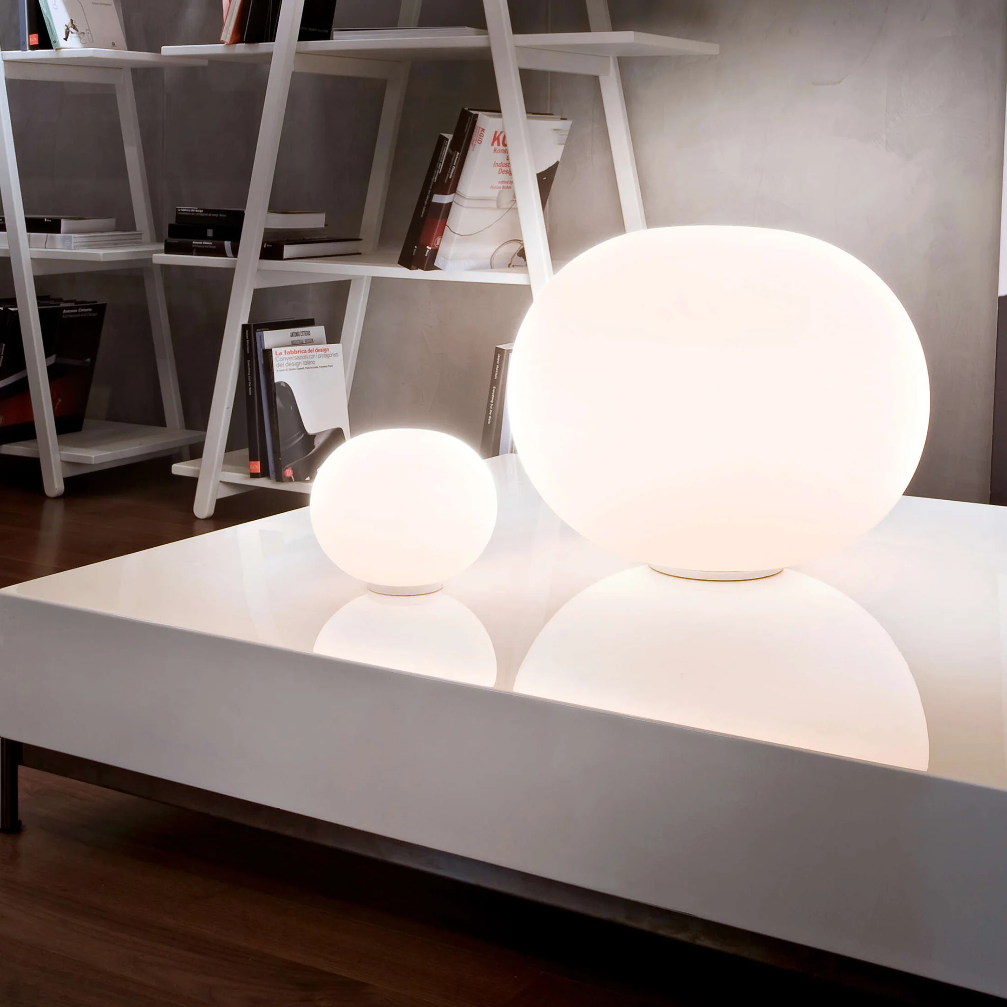 Glo-Ball Basic Zero Table / Floor Lamp by Jasper Morrison for Flos - Image 3