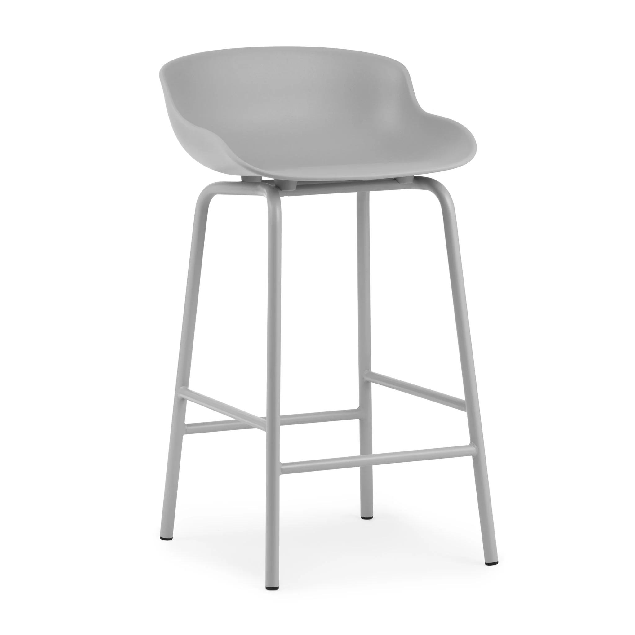 Hyg Barstool with Steel Base by Normann Copenhagen - Image 2
