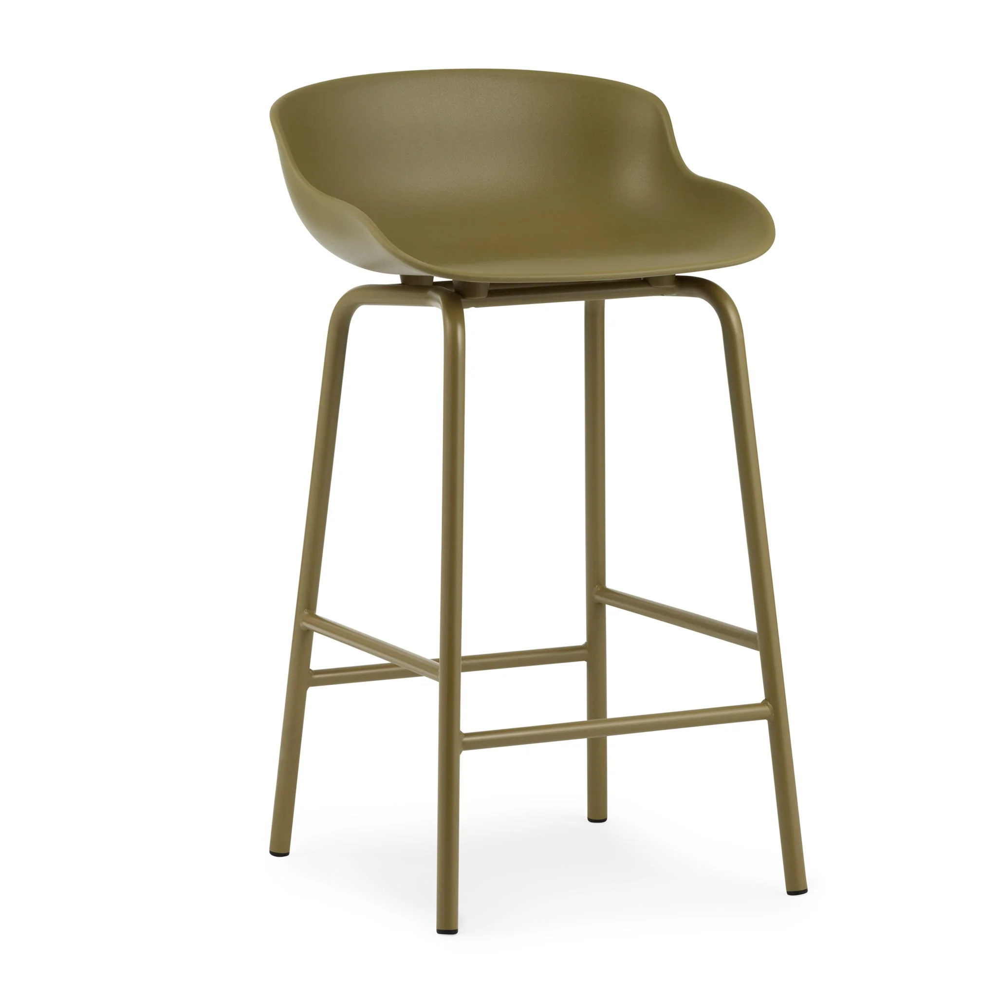 Hyg Barstool with Steel Base by Normann Copenhagen - Image 3