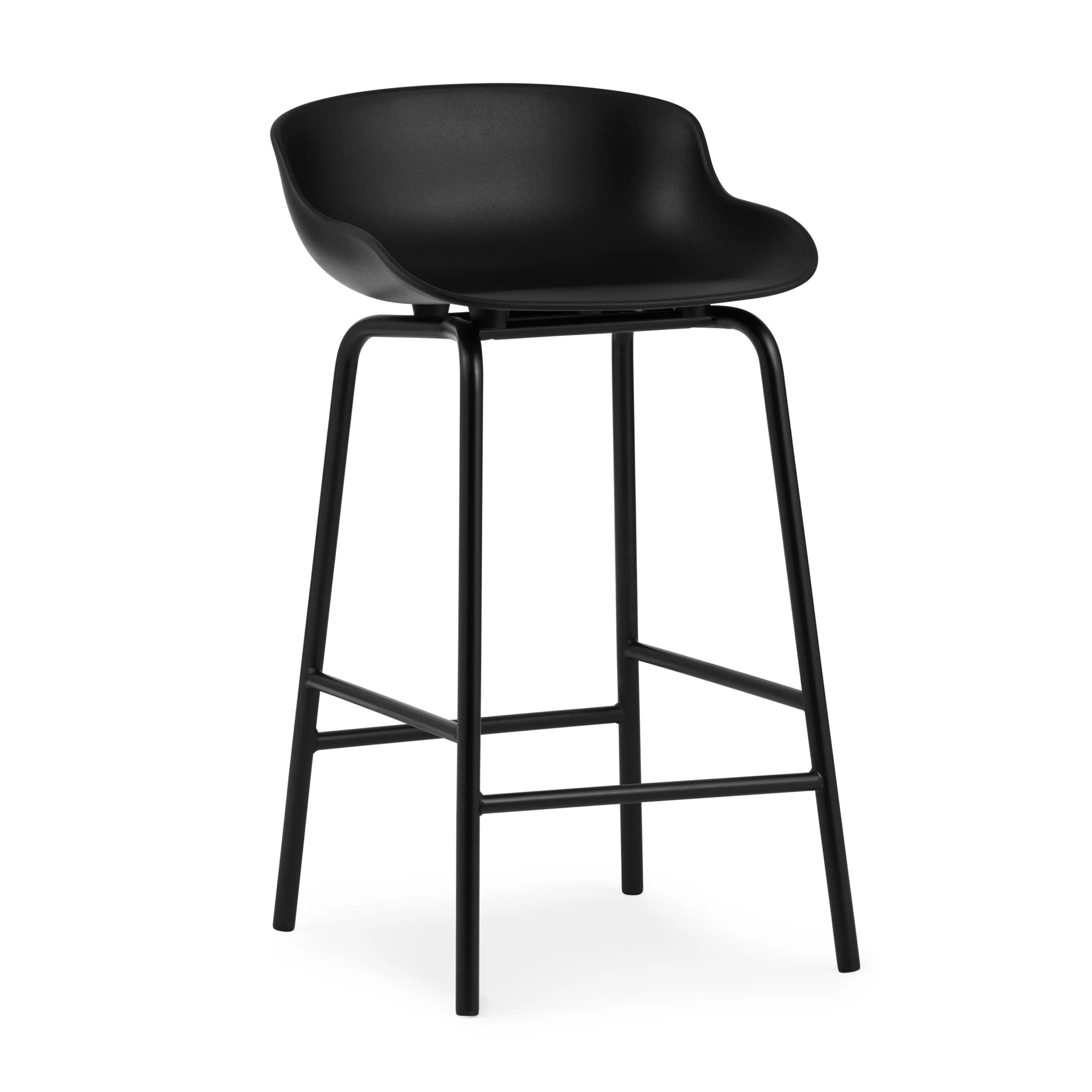 Hyg Barstool with Steel Base by Normann Copenhagen - Image 5