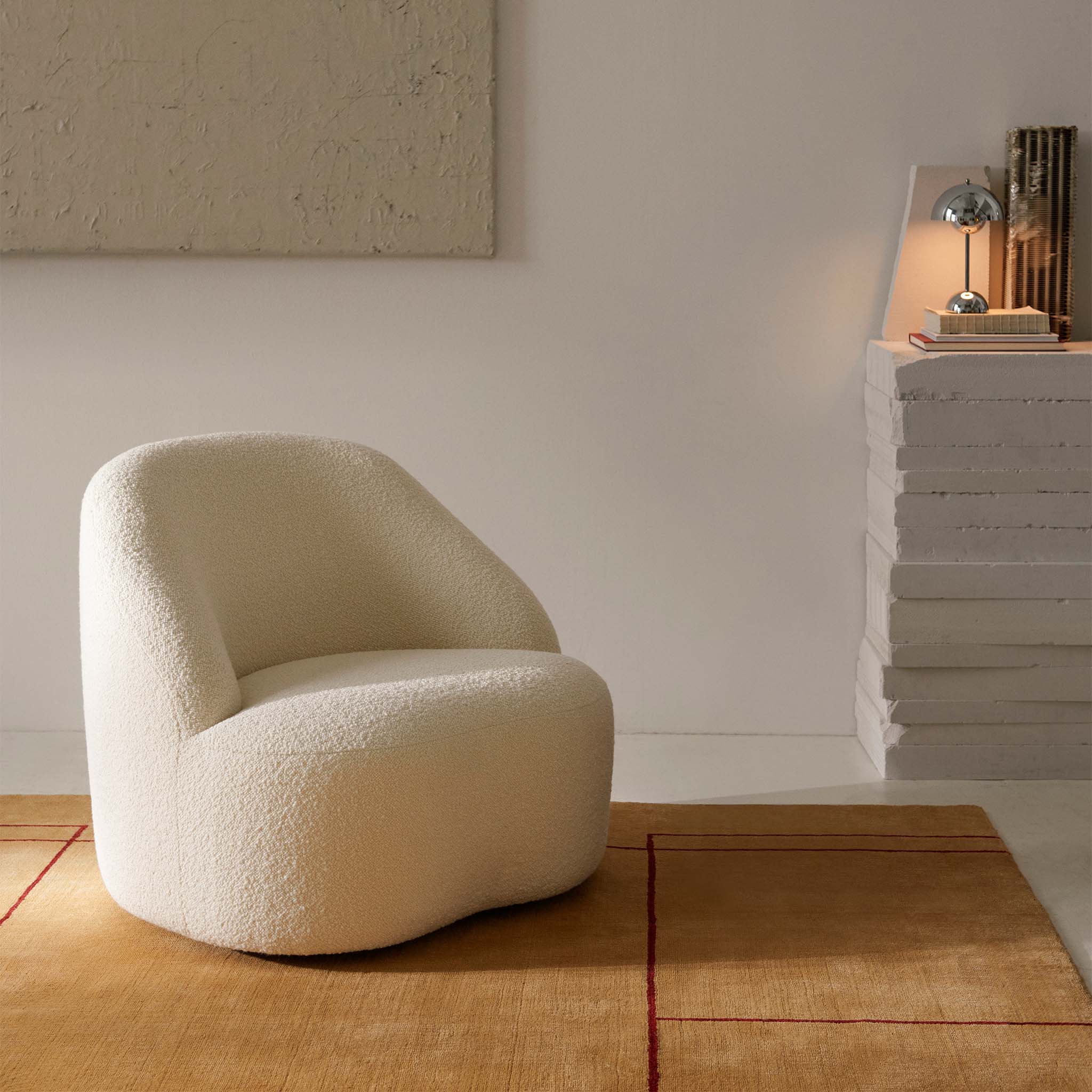 Margas LC2 Lounge Chair Swivel Base - Image 6
