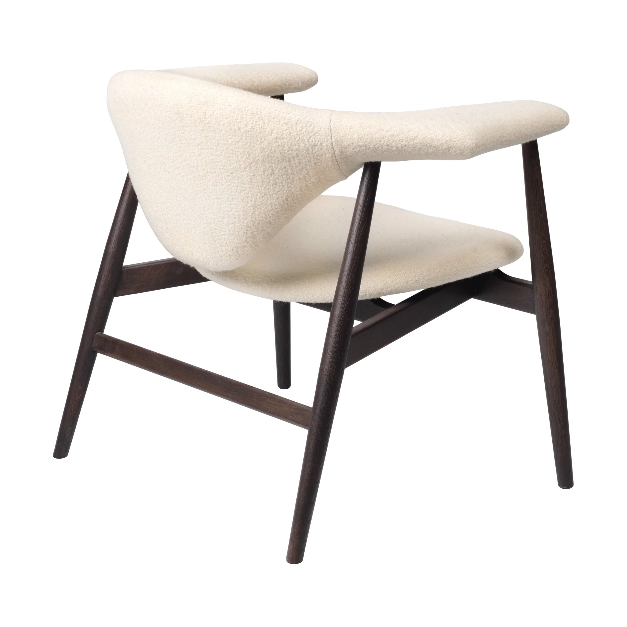 Masculo Lounge Chair Upholstered Wood Base by Gubi - Image 3