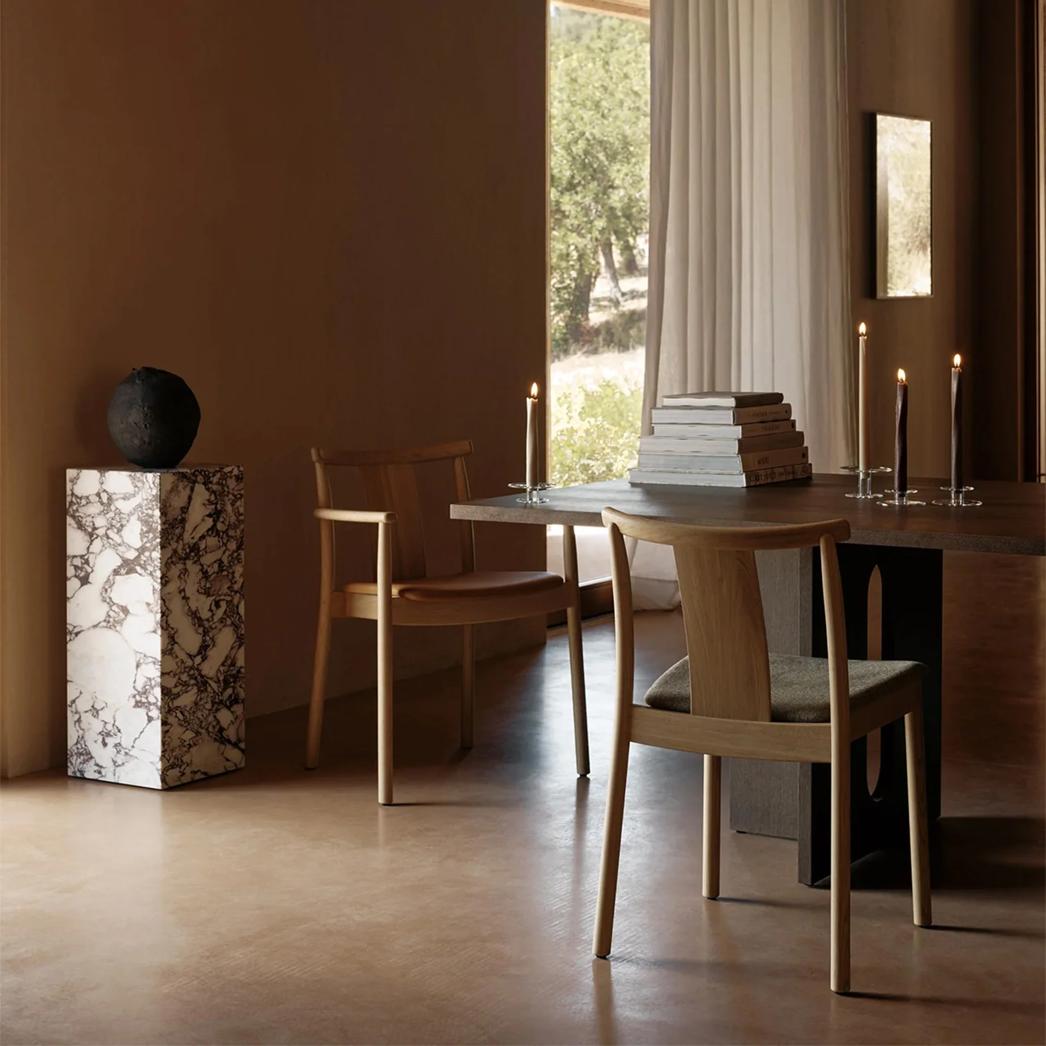 Merkur Upholstered Dining Chair By Skogstad & Wærnes - Image 4