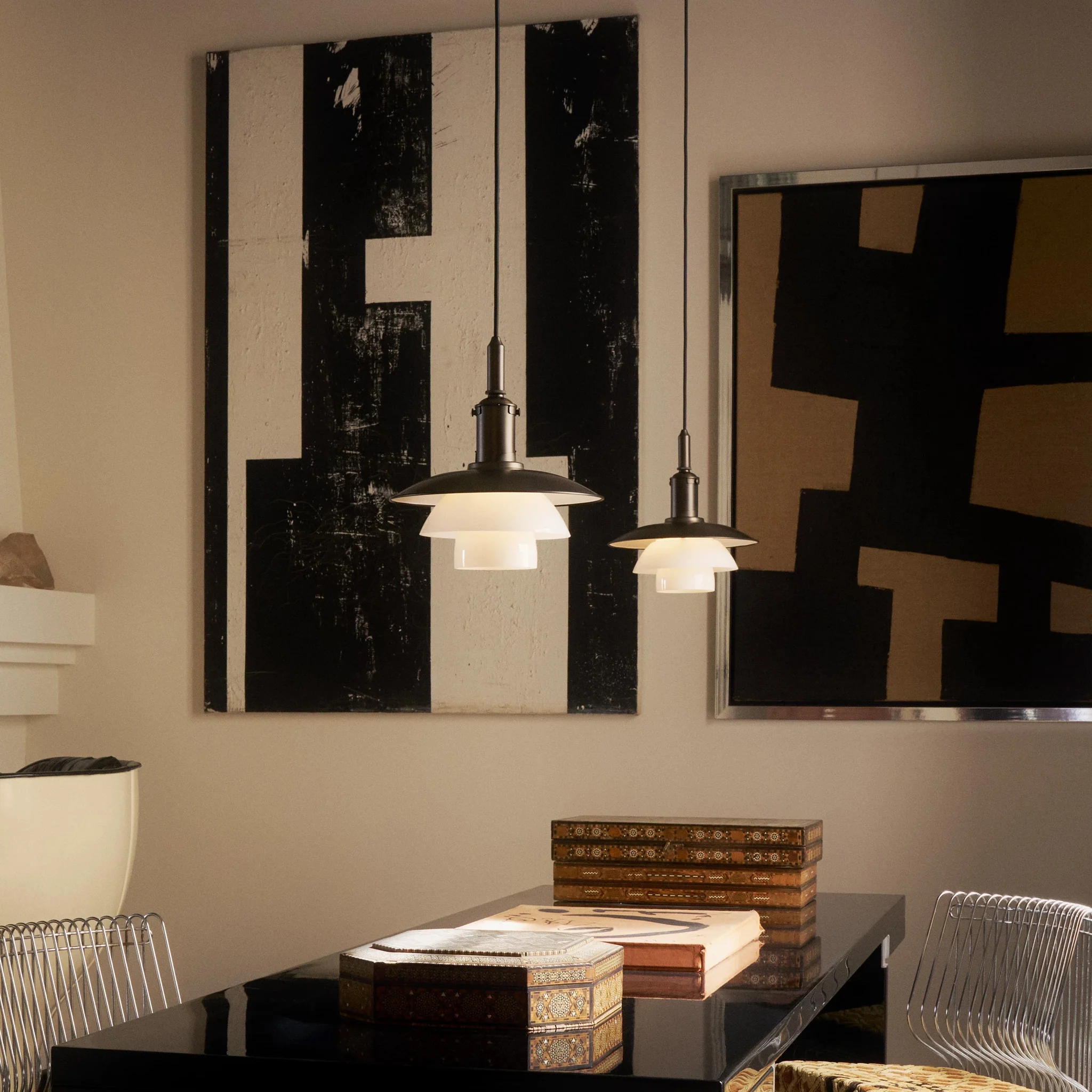PH 3/3 Pendant Aged Brass Edition by Louis Poulsen - Image 4