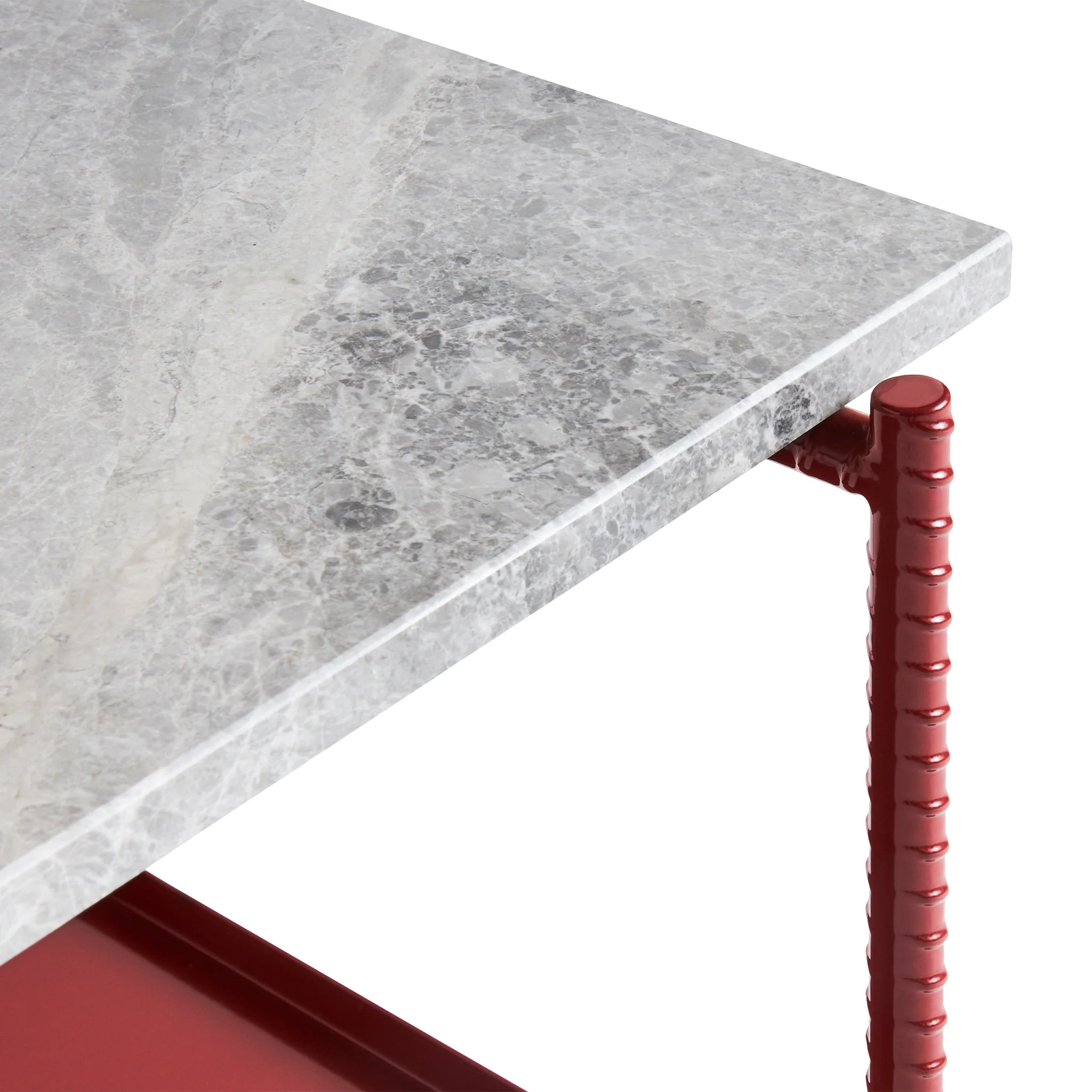 Rebar Side Table Rectangular by Hay - Image 8