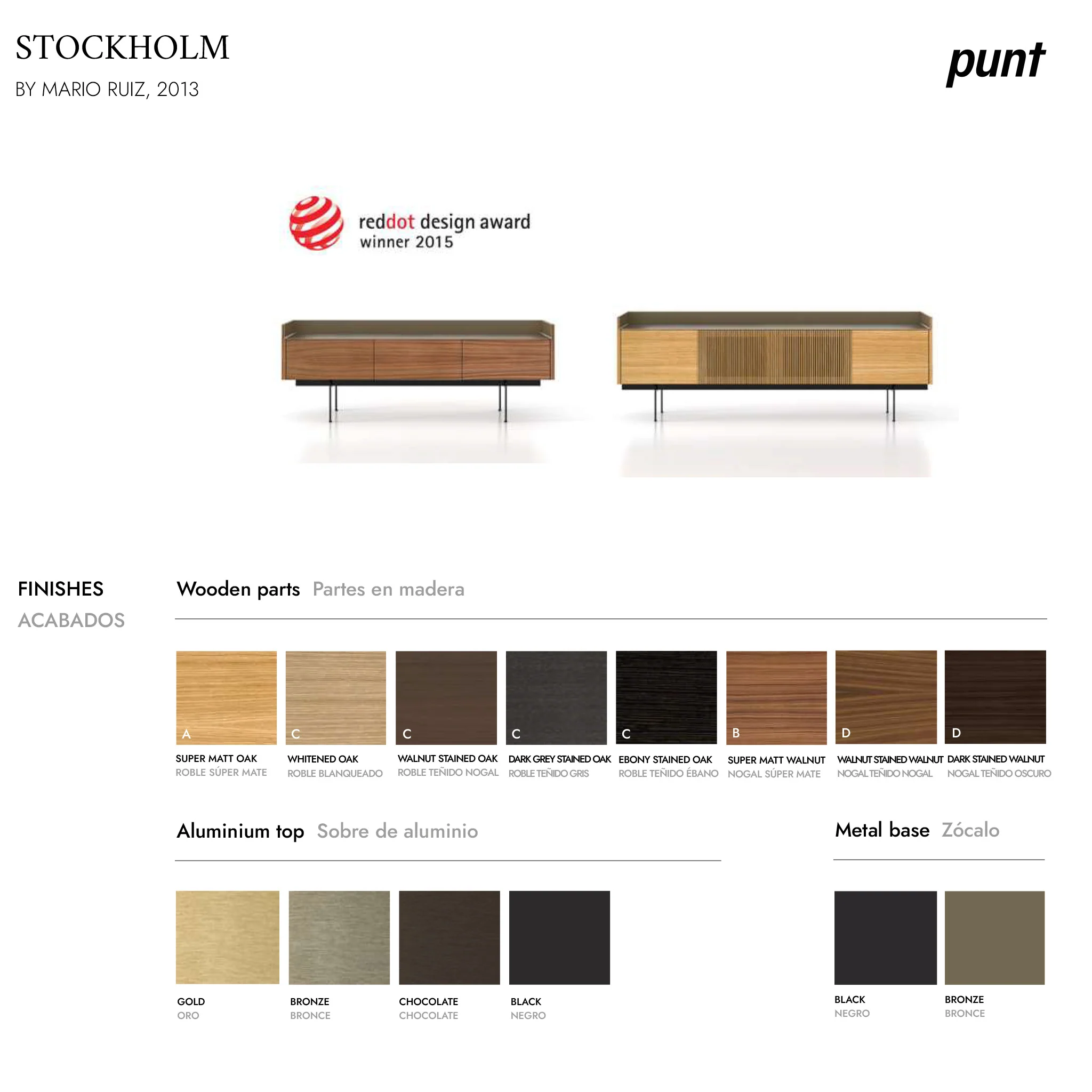 Stockholm Technic Sideboard With Plinth by Punt - Image 3