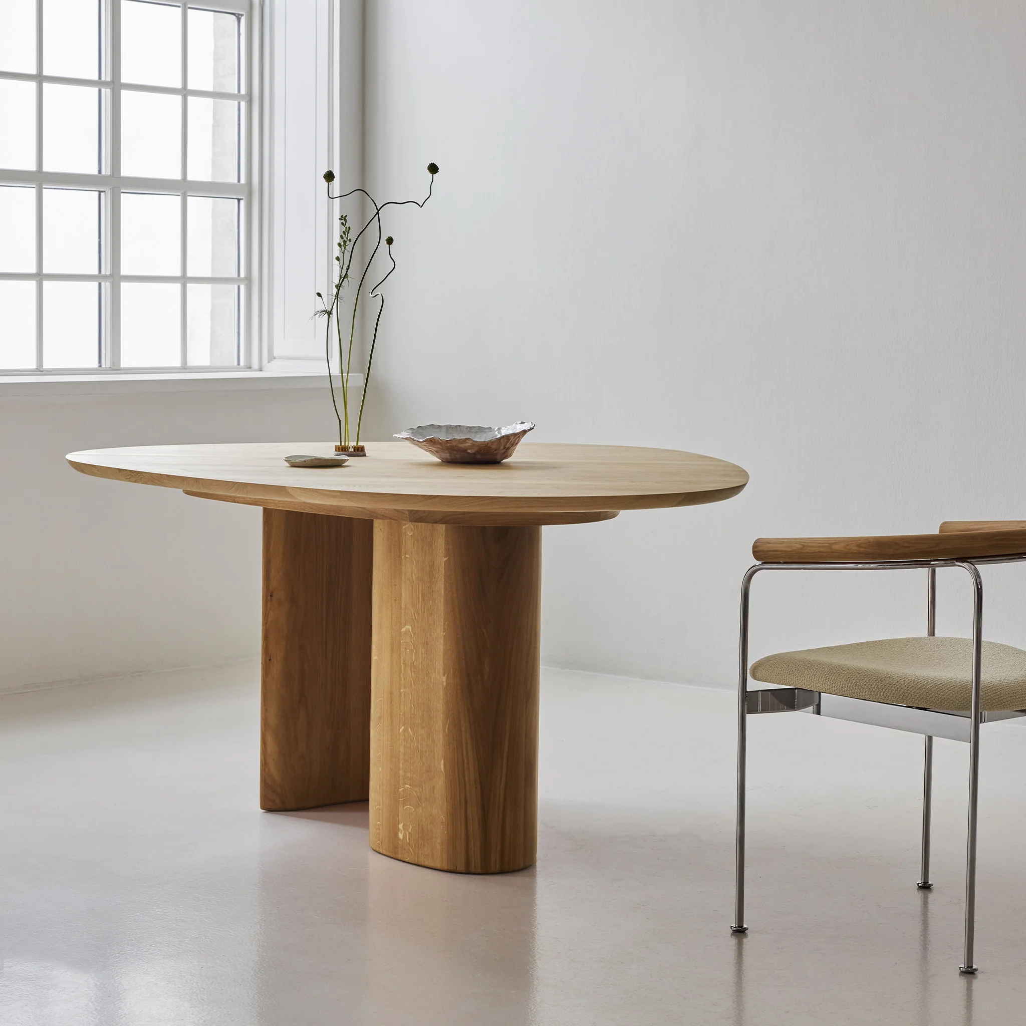 Tangent Dining Table Round By Anne Boysen for DK3 - Image 8