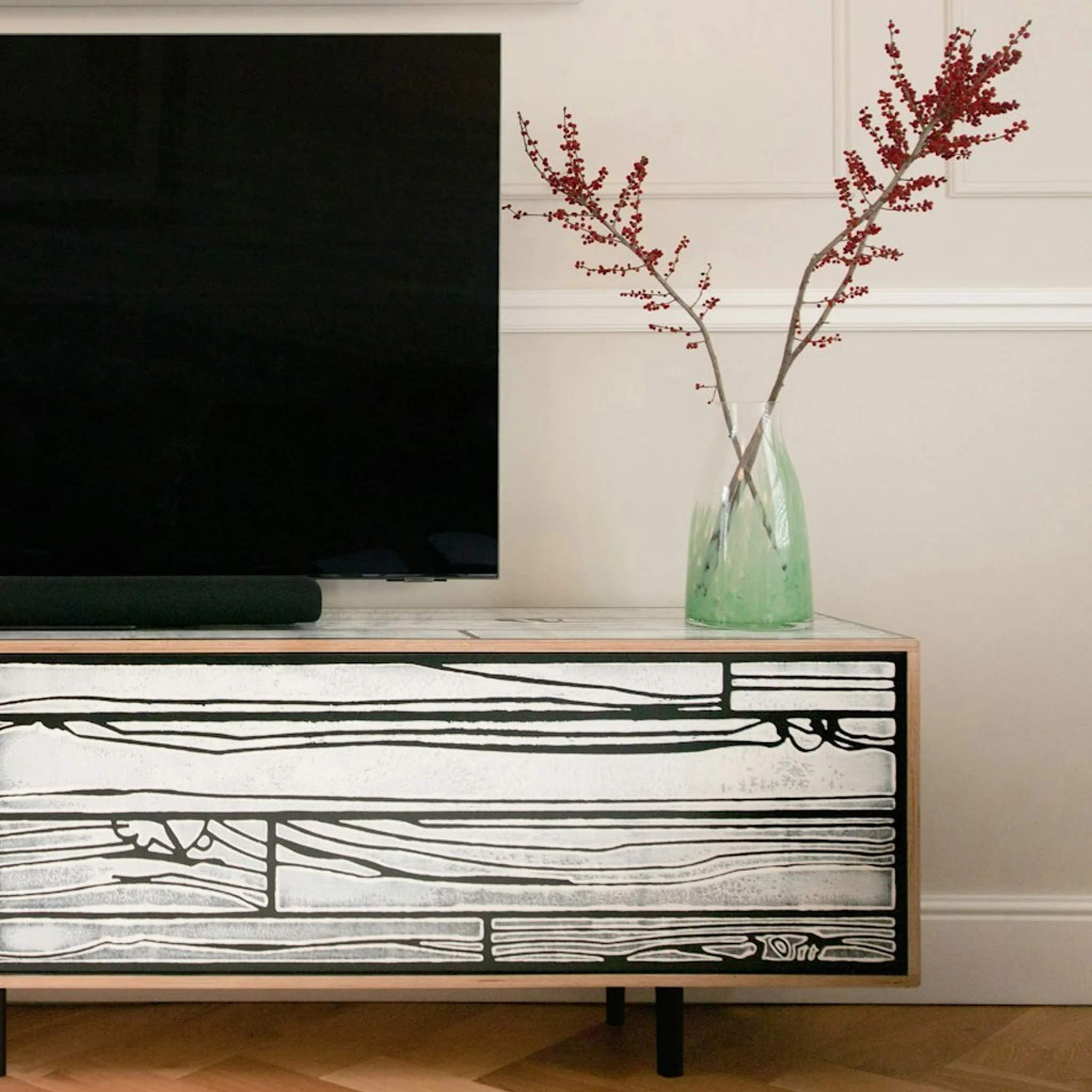 Wrongwoods Long Low Cabinet by Established & Sons - Image 7