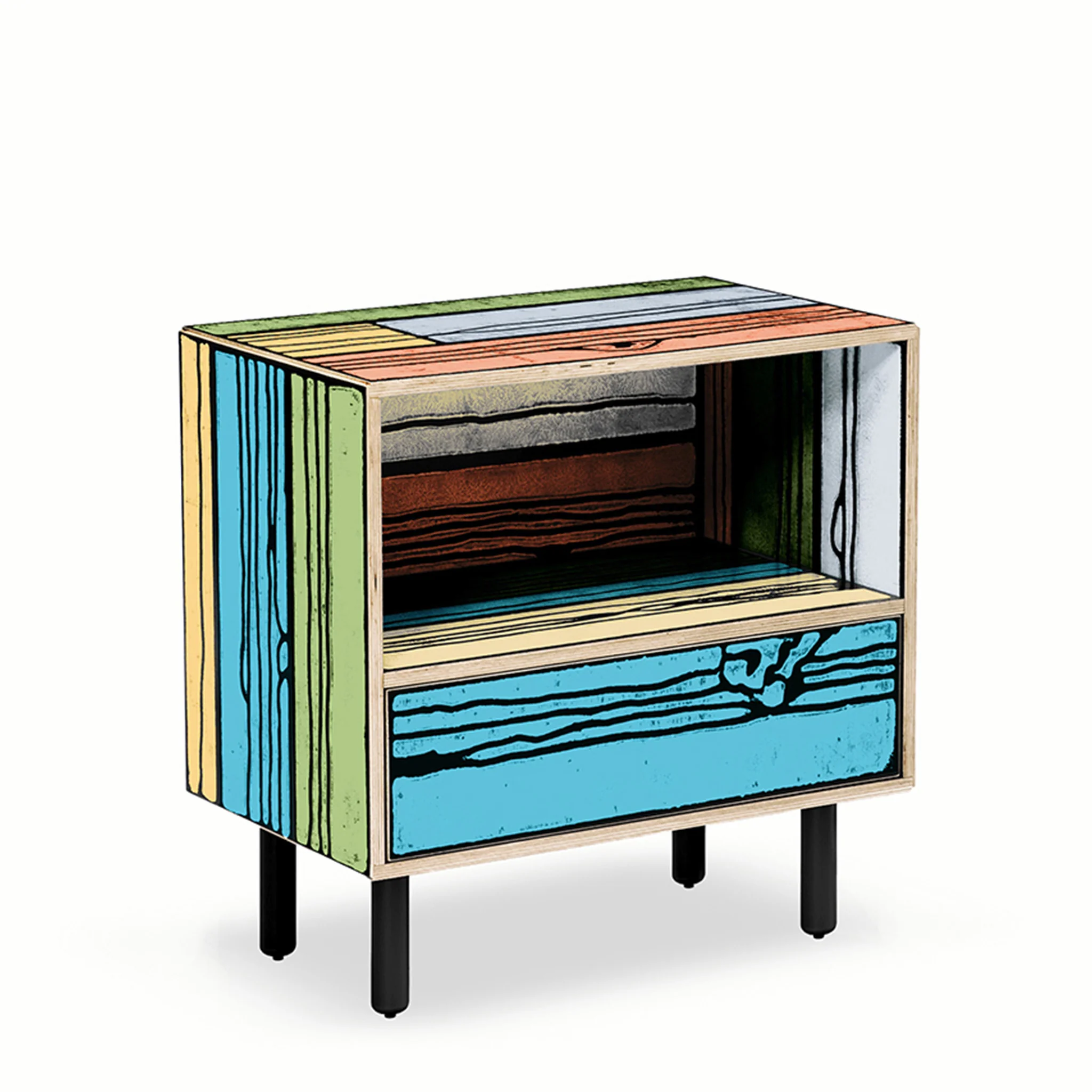 Wrongwoods Night Table by Established & Sons - Image 4